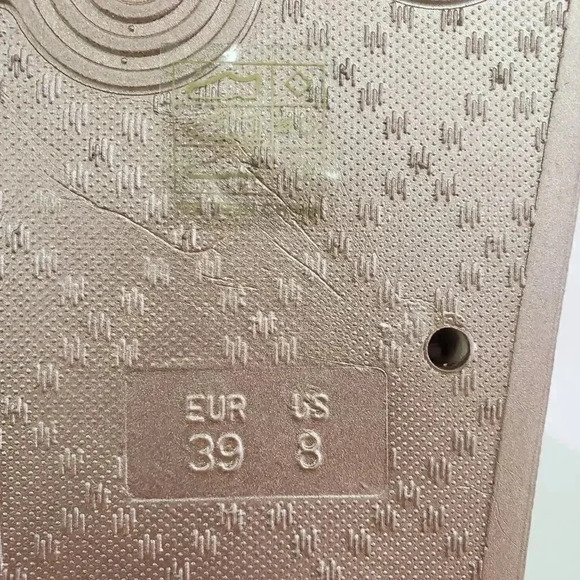 Rose Gold Rhinestone Flip Flop - Picture 5 of 5